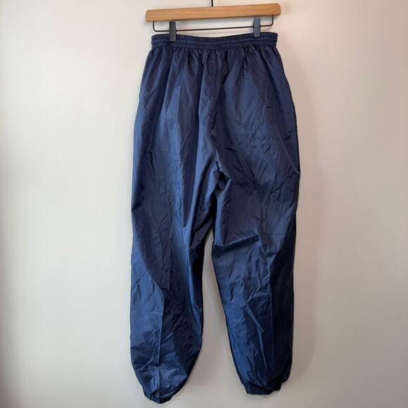 Bobbie Brooks Women's Nylon Elastic Jogger Sweatpants Navy Blue Size Large - Picture 6 of 6